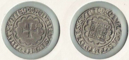 Moeda cunhada pelos Templários do Condado de Trípoli na época de Boemundo VII (1275-1287)