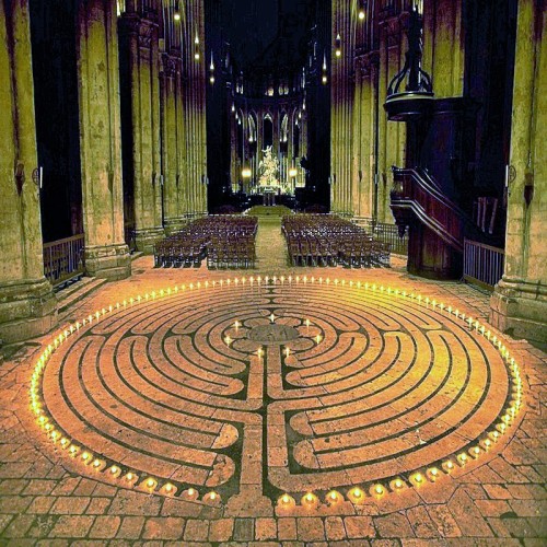 Labirinto da Catedral de Chartres, França